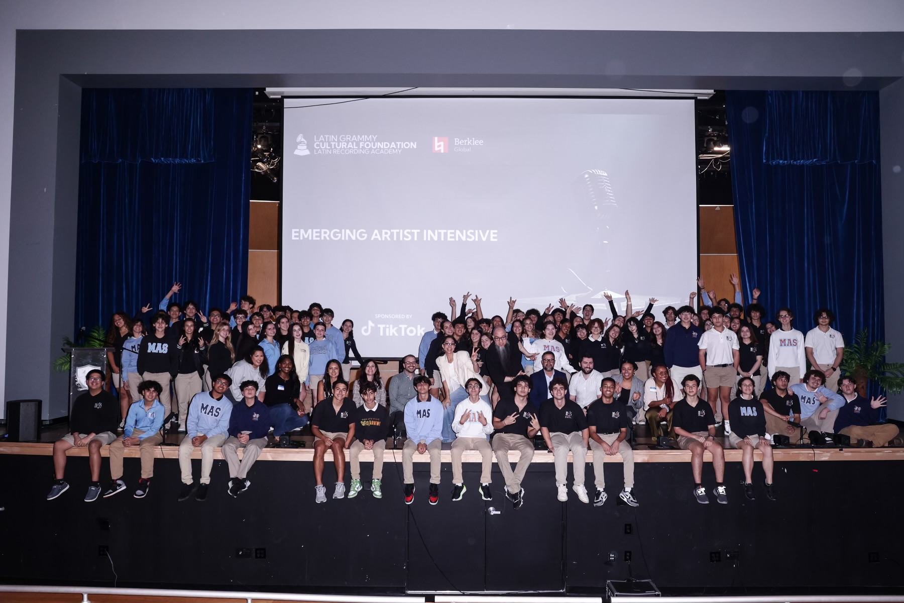 Emerging Artist Intensive professors and students