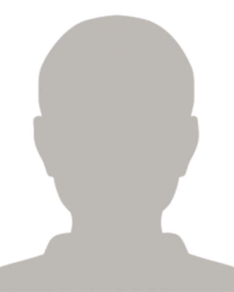 Blank profile grey silhouette