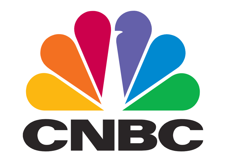 Logo for CNBC for use in Berklee Now.