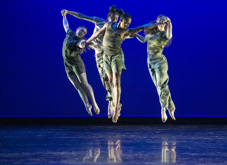 We photograph shows and events to capture the artistry of our students, as exemplified here at Limitless, Boston Conservatory at Berklee’s annual spring dance concert.
