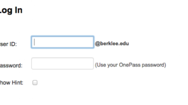 Frequently Asked Questions Berklee
