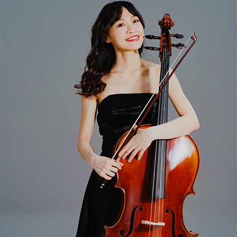 Performer with cello