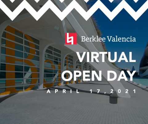 Valencia campus with Virtual Open Day event announcement
