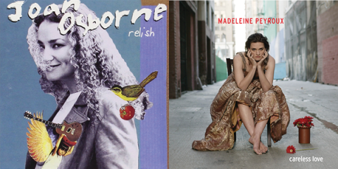 Image of Madeleine Peyroux and Joan Osborne album covers