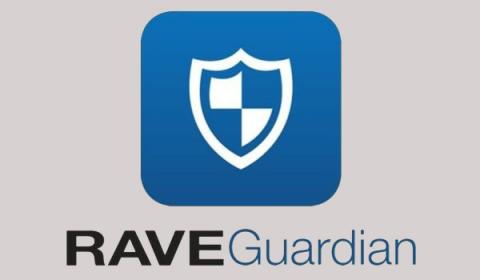 Logo for the Rave Guardian app