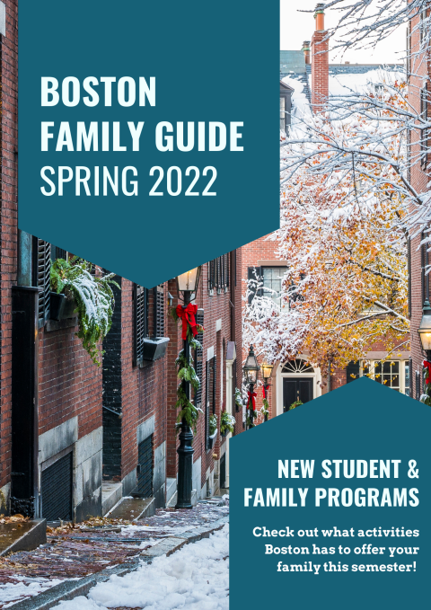 Boston Family Spring Guide Cover