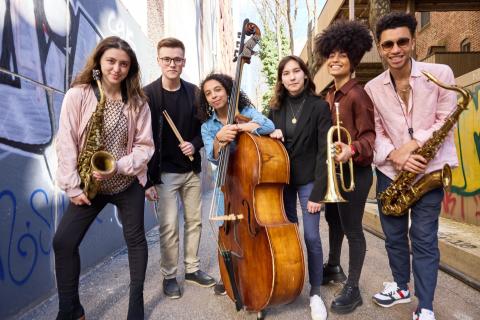 Students from the Berklee Institute of Jazz and Gender Justice