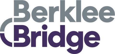 Berklee Bridge logo in gray and purple text with an arch between the words Berklee and Bridge