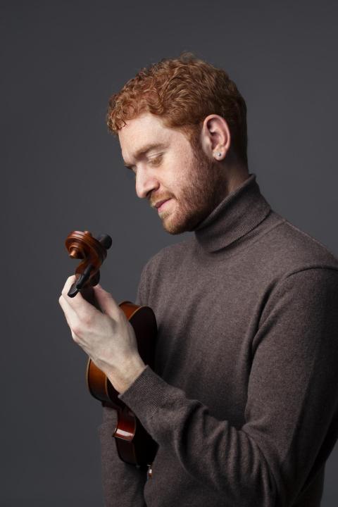 man with violin