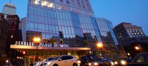 a photo of the Berklee Boston Campus