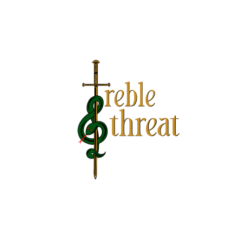 Treble Threat A Capella Logo