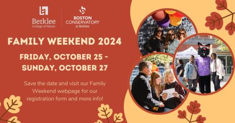 family weekend save the date