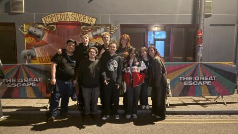 BPMI and GEMB students at The Great Escape Festival