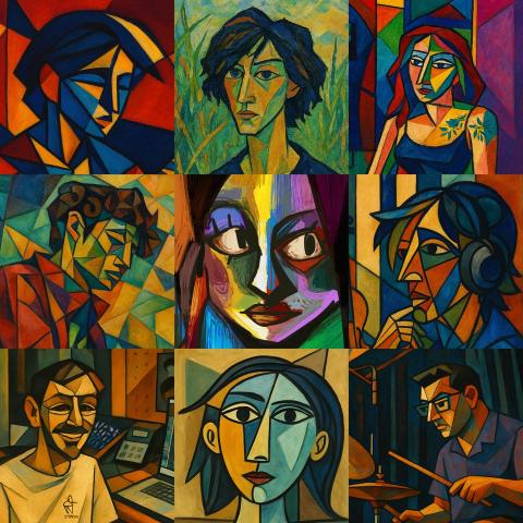 The Musical Director: 9 Songs, Written with AI, Arranged & Produced by Humans