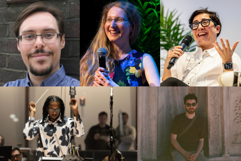 Berklee Valencia 2026 Grammy Awards Nominees: David Federman MM ’14, Zuzana Michlerová MM ’15, Carla Patullo MM ’13, Jared Smith MM ’21, and Ryan Renteria MM '14