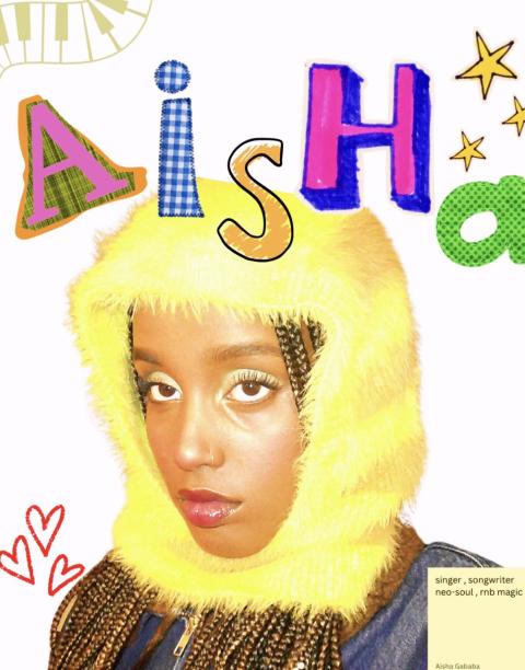 Aisha Gababa, featured performer for Berklee Summer in the City 2026.