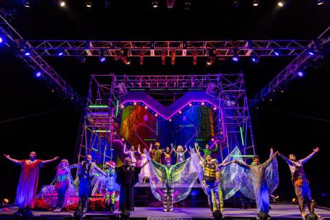 The full cast of A Midsummer Night's Dream