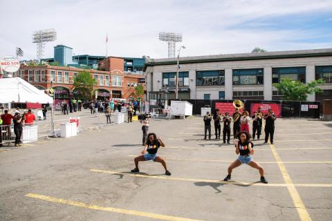drum line block party