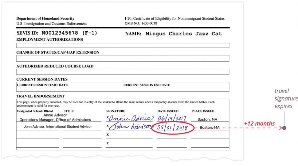 Travel, I20, and F1 Visa Berklee